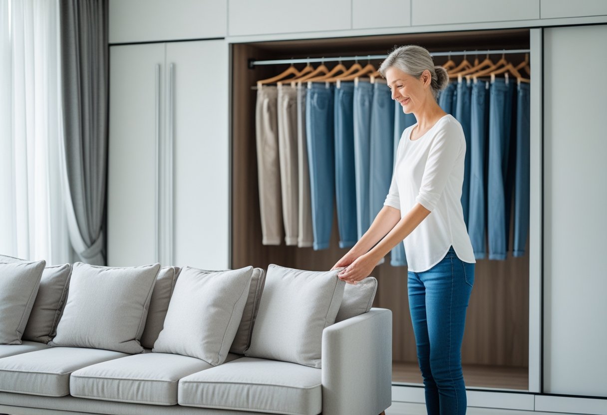 Saadan skaber du orden i hjemmet med bukseboejler og sofa hynder til hjemmet